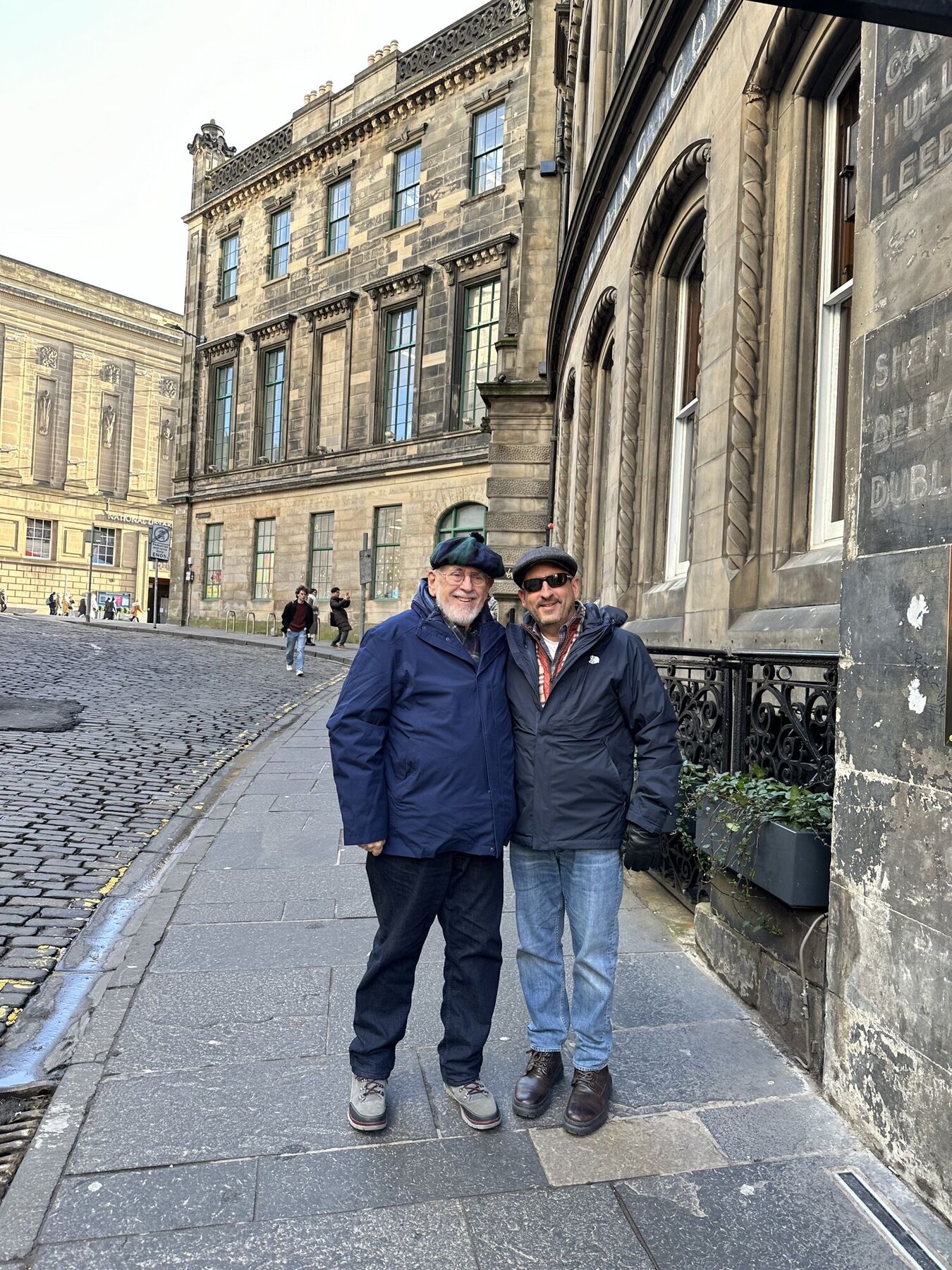 Edinburgh's Royal Mile, cobblestones and all