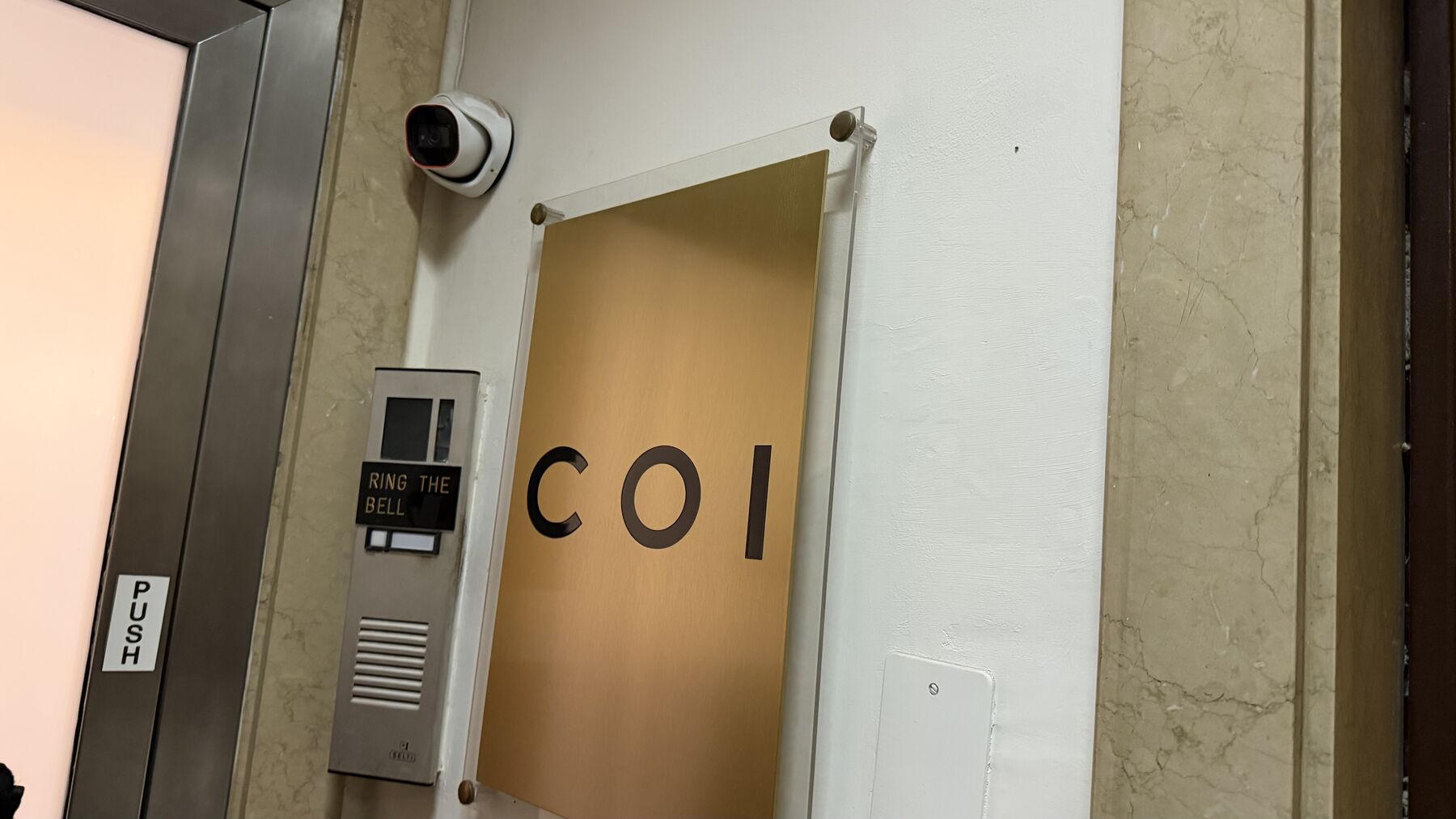 COI storefront, Via Por Santa Maria