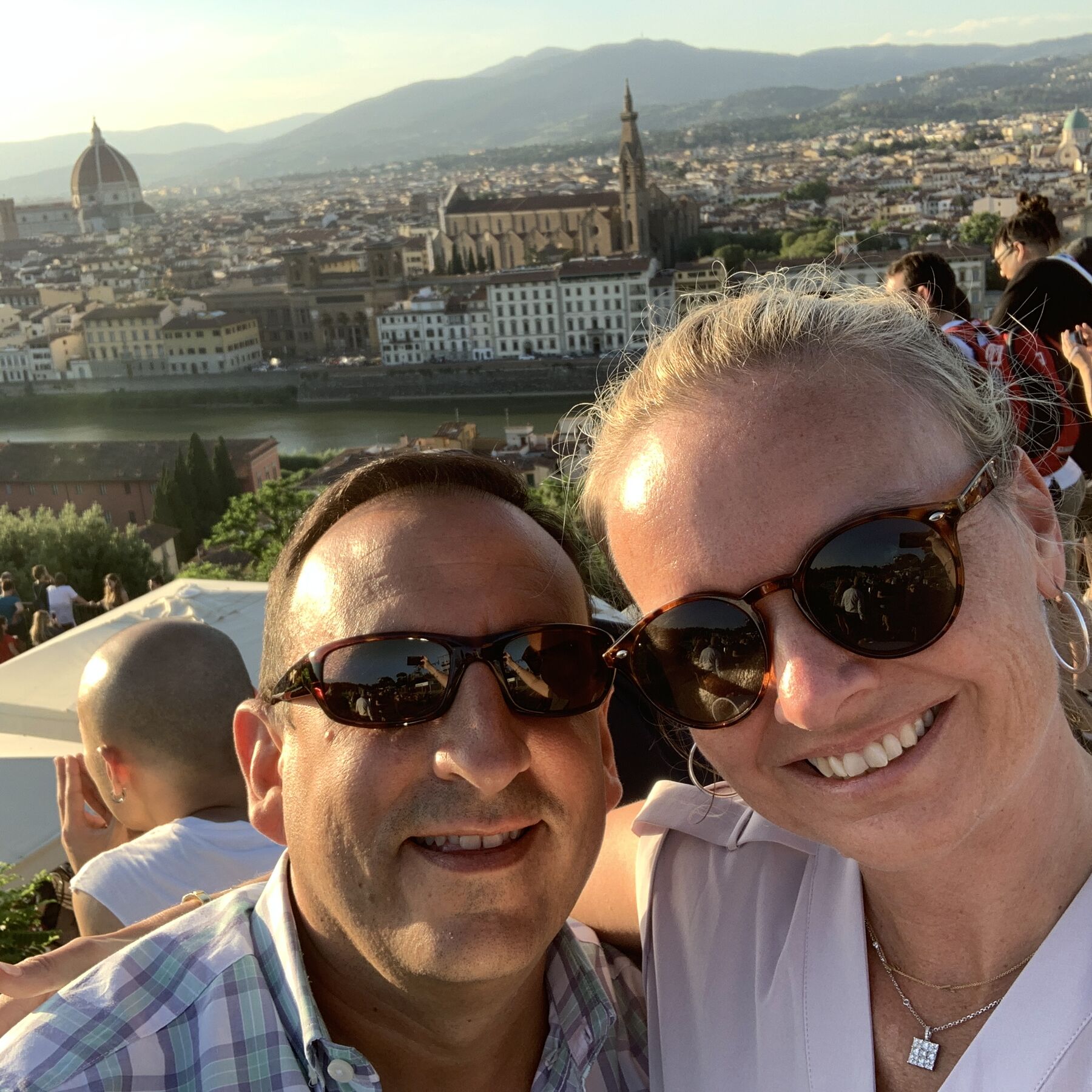 Golden Hour at Michelangelo's Balcony