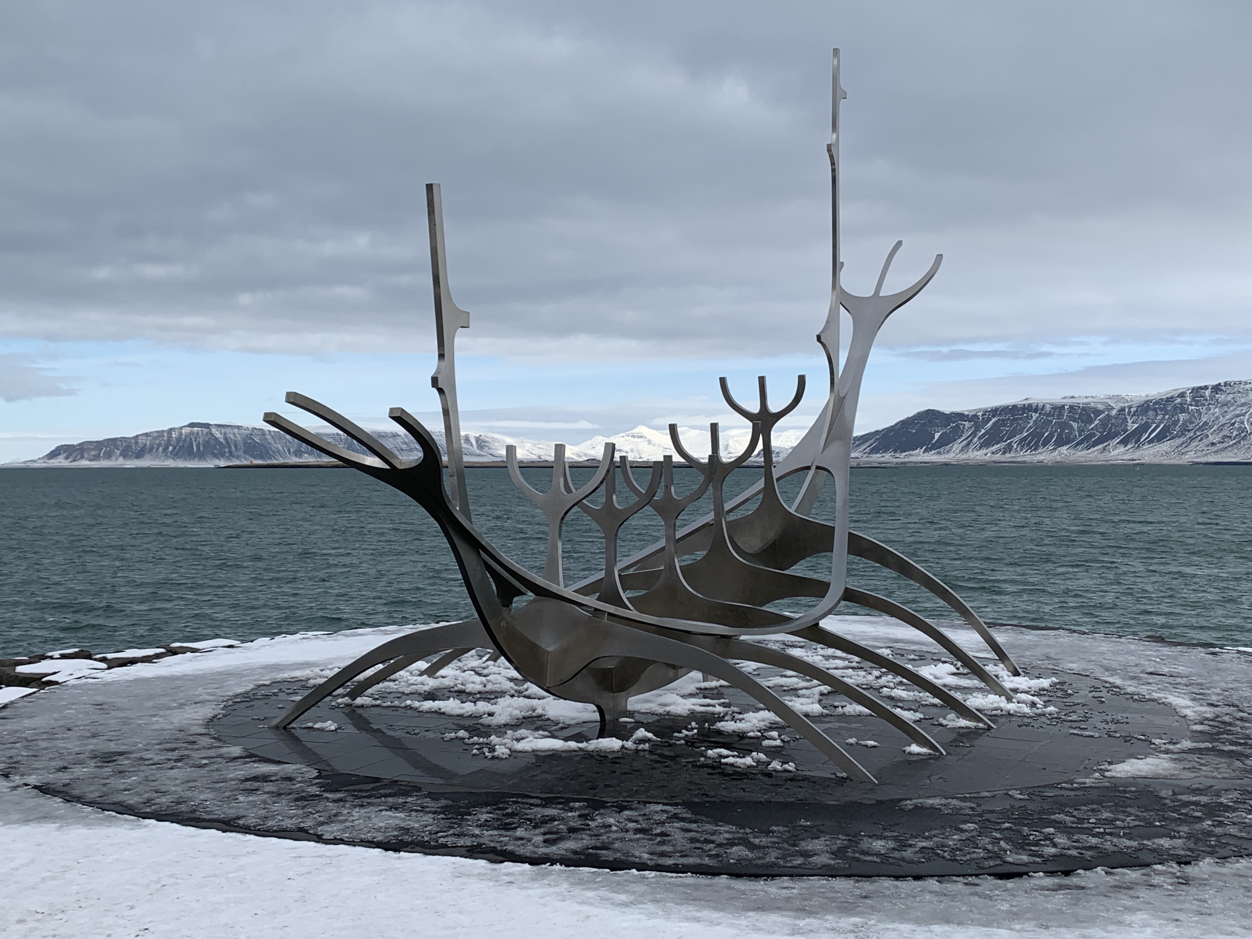 Sun Voyager sculpture, Reykjavik